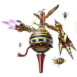 Queenbeemon Throne