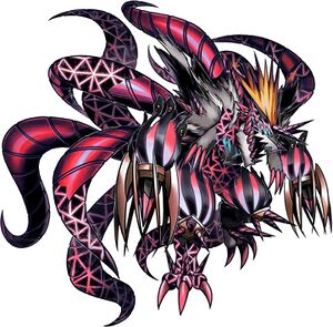 Rasenmon Fury Mode Red