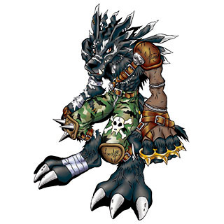 Weregarurumon Black Weregarurumon Black